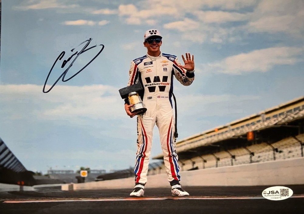 Connor Zilisch Signed 8x10 Photo Autographed JSA COA NASCAR Rising Star Rookie