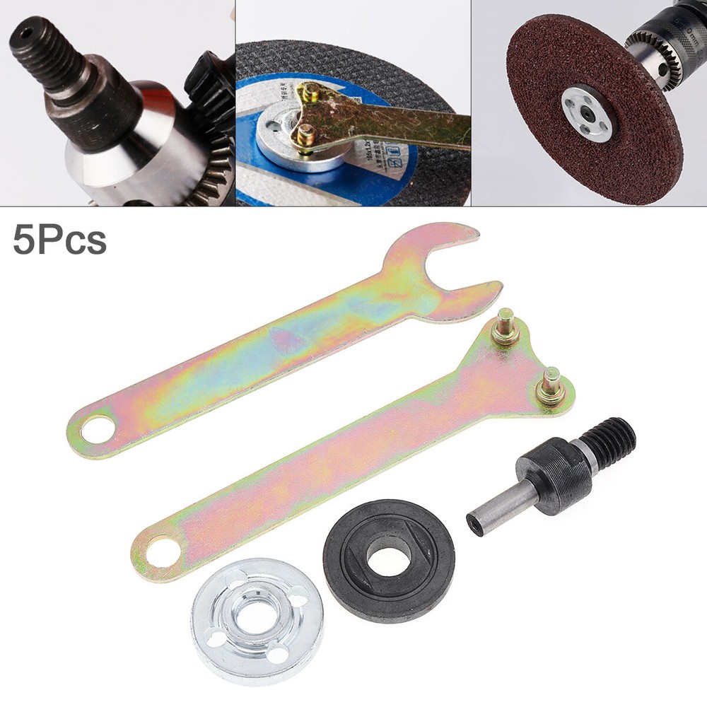 5pcs 6mm Electric Drill Angle Grinder Connecting Rod for Cutting Disc Polishing