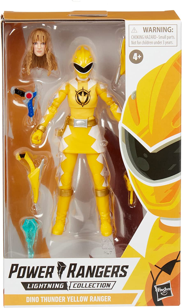 Hasbro Power Rangers Lightning Collection - Dino Thunder Yellow Ranger Figure