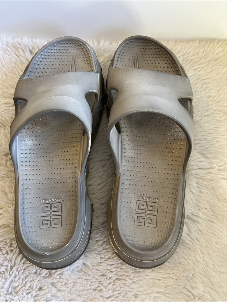 Givenchy Taupe Slide Sandals Men’s Size 41