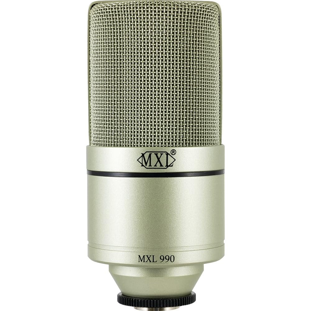 Professional 990 Condenser Mic for Podcasting, Singing, Recording & Gaming