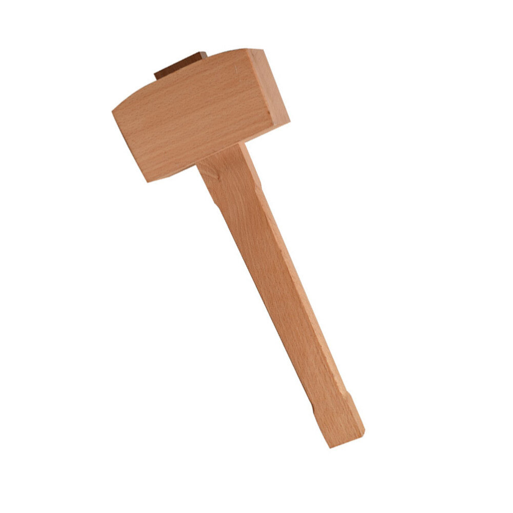 Beechwood Woodworking Mallet Wood Handled Carving Crafts Mallet