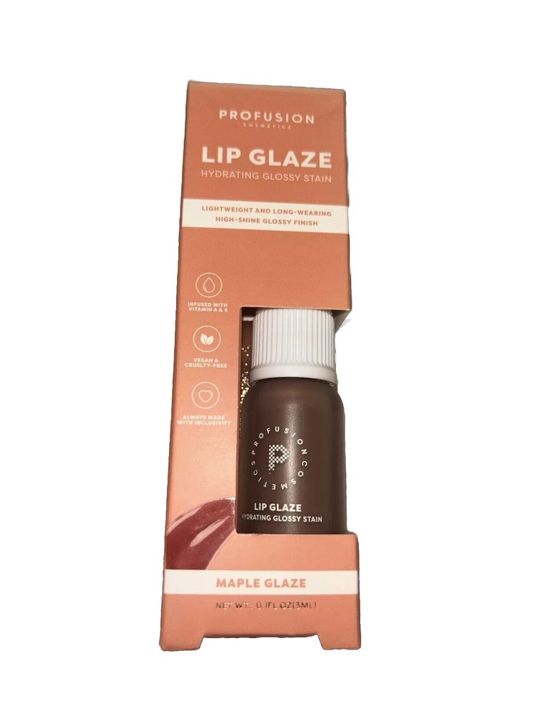 PROFUSION Hydrating Maple Glaze Lip Gloss with Shine