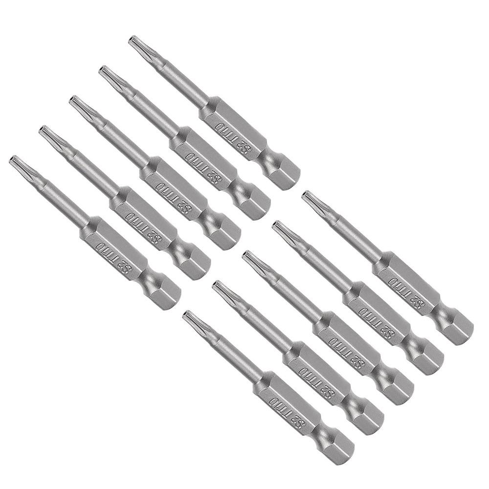 10pcs T10 Torx Screwdriver Bits 2