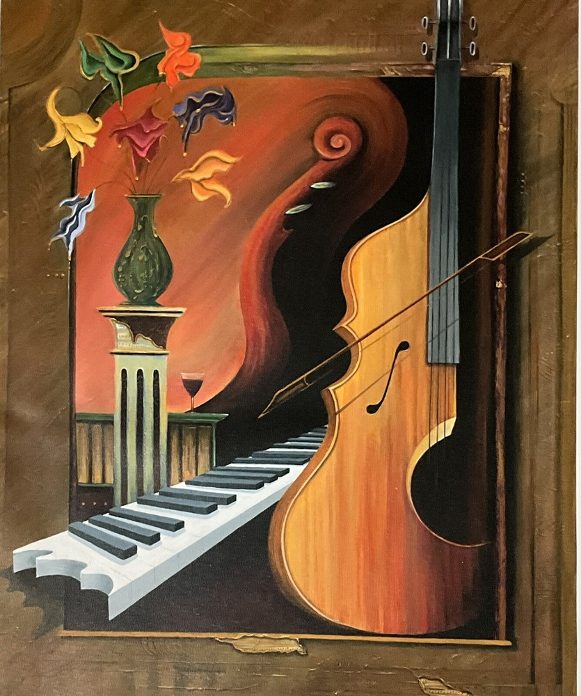 Michael MCCRINK, McCrink V, Canvas Giclee, Signed On Plate 24”x30” 2004’