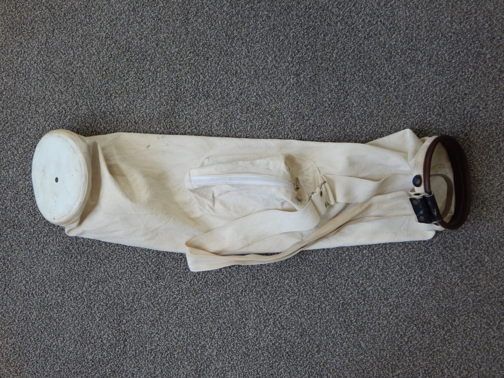 Vintage Canvas Sunday Golf Club Bag