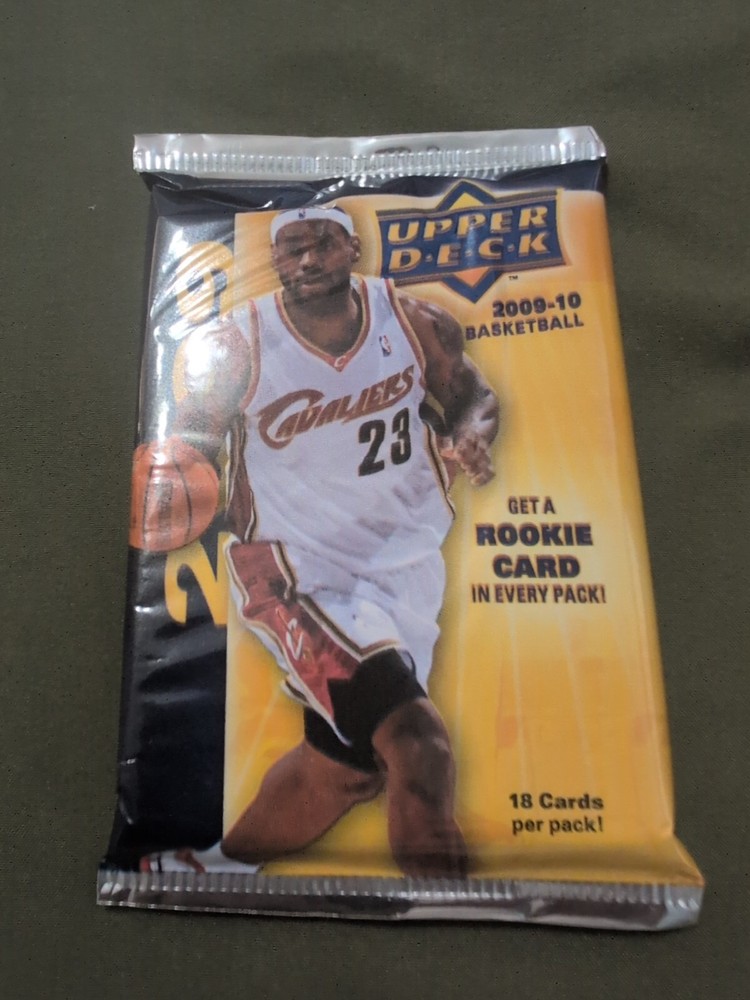 2009-10 UPPER DECK BASKETBALL JUMBO PACK. Possible Curry, Harden and Many More!