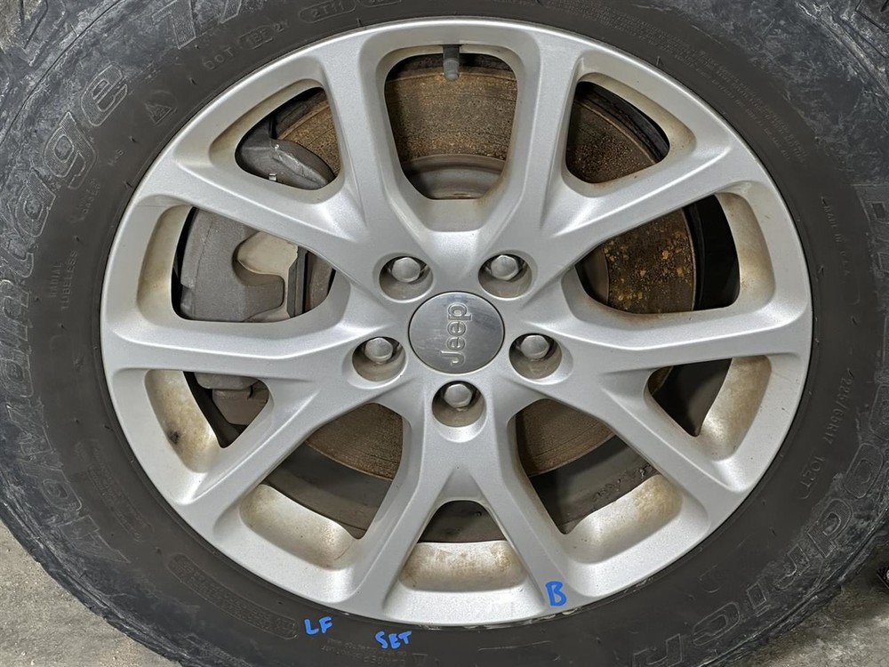 Wheel 17x7 Aluminum Silver Fits 14-18 CHEROKEE 2709646