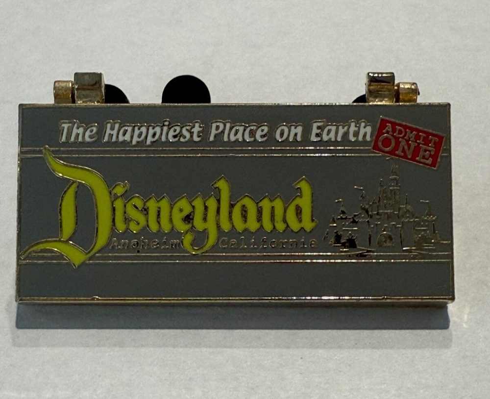Disneyland Vintage Ticket Book Pin from Disney Parks Collection DLR Happiest Place on Earth
