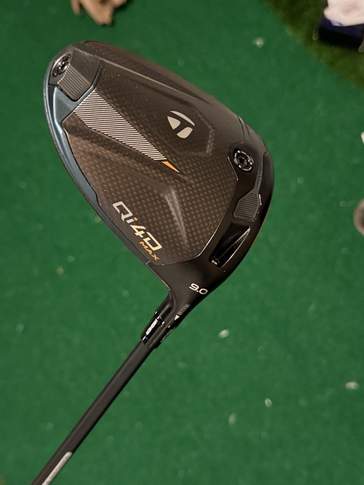 TaylorMade Qi4D Max Driver 9 Degree, Graphite Design Tour AD-IZ 6S Stiff RH