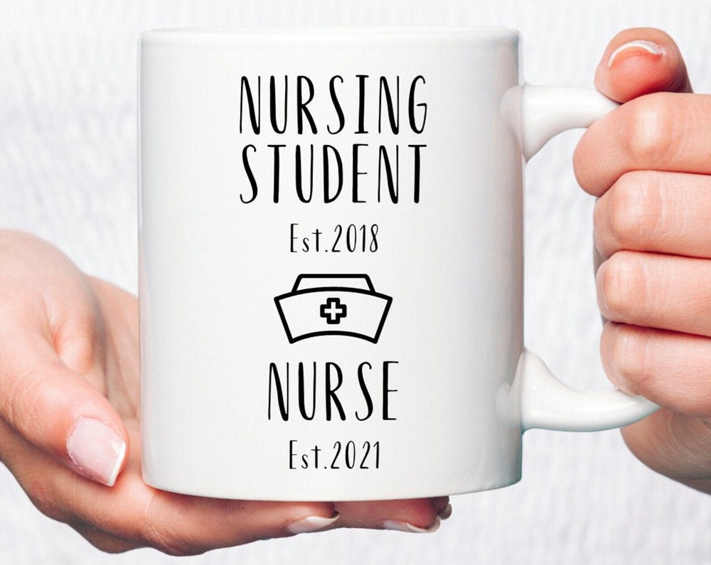 Personalized Nurse Mug Nurse Est Coffee Mug Gifts For New Nurse Nurse Graduation
