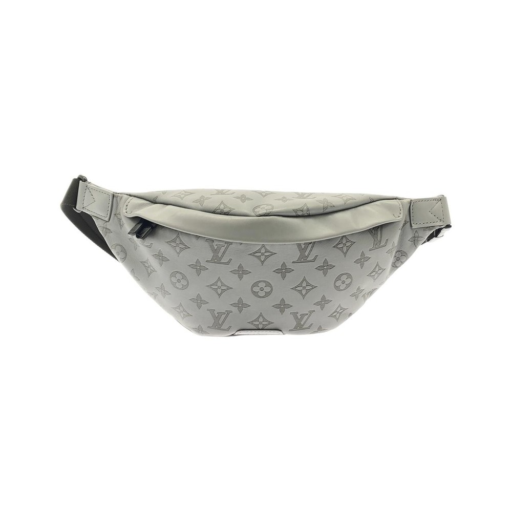 Authentic LOUIS VUITTON Monogram Shadow Discovery Bum bag PM M46108 Shoulder ...