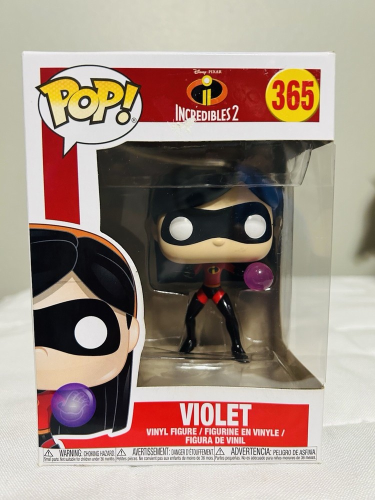 Funko Pop Vinyl Pixar Violet Parr from The Incredibles Figure 365