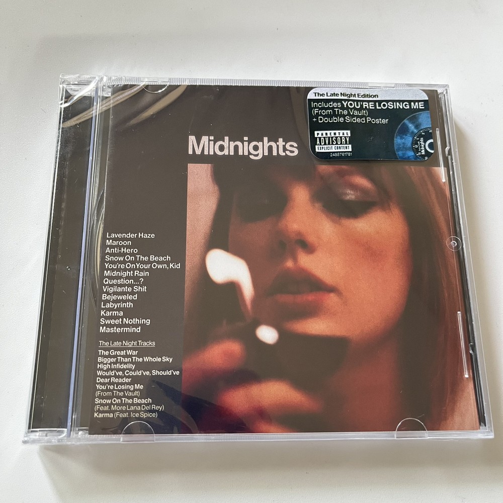 NEU Taylor Swift Midnights Die Late Night Edition Deluxe Edition