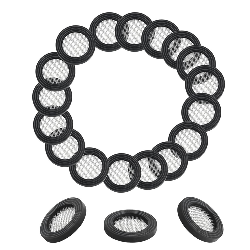 20pcs Stainless Steel Garden Hose Screen Filter, Pressure Screen Washer Hose ...