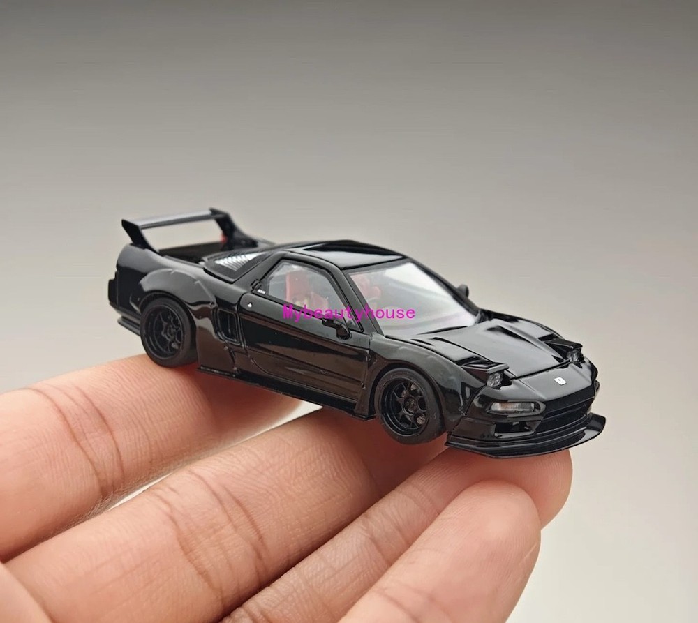 MT 1:64 JDM Black NSX Mk1 NA1 Type R Sports Model Diecast Metal Car