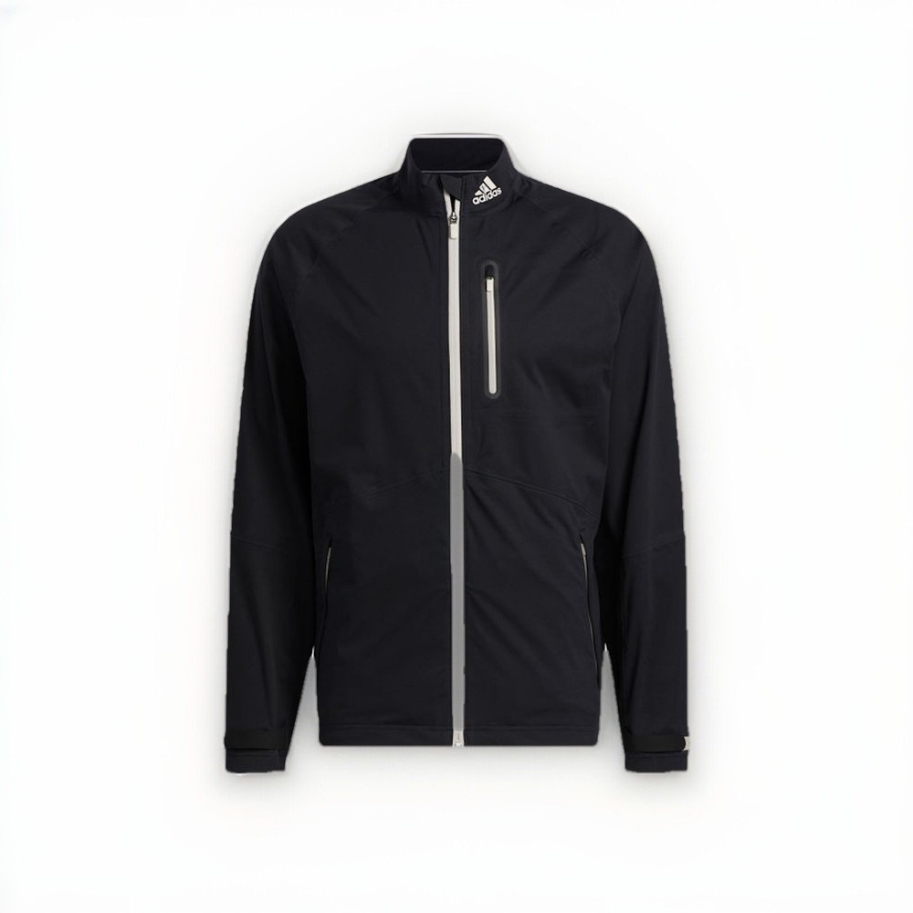 Adidas RAIN RDY JKT Full-Zip Golf Jacket Men’s Size M Black HN4128 $280 NWT
