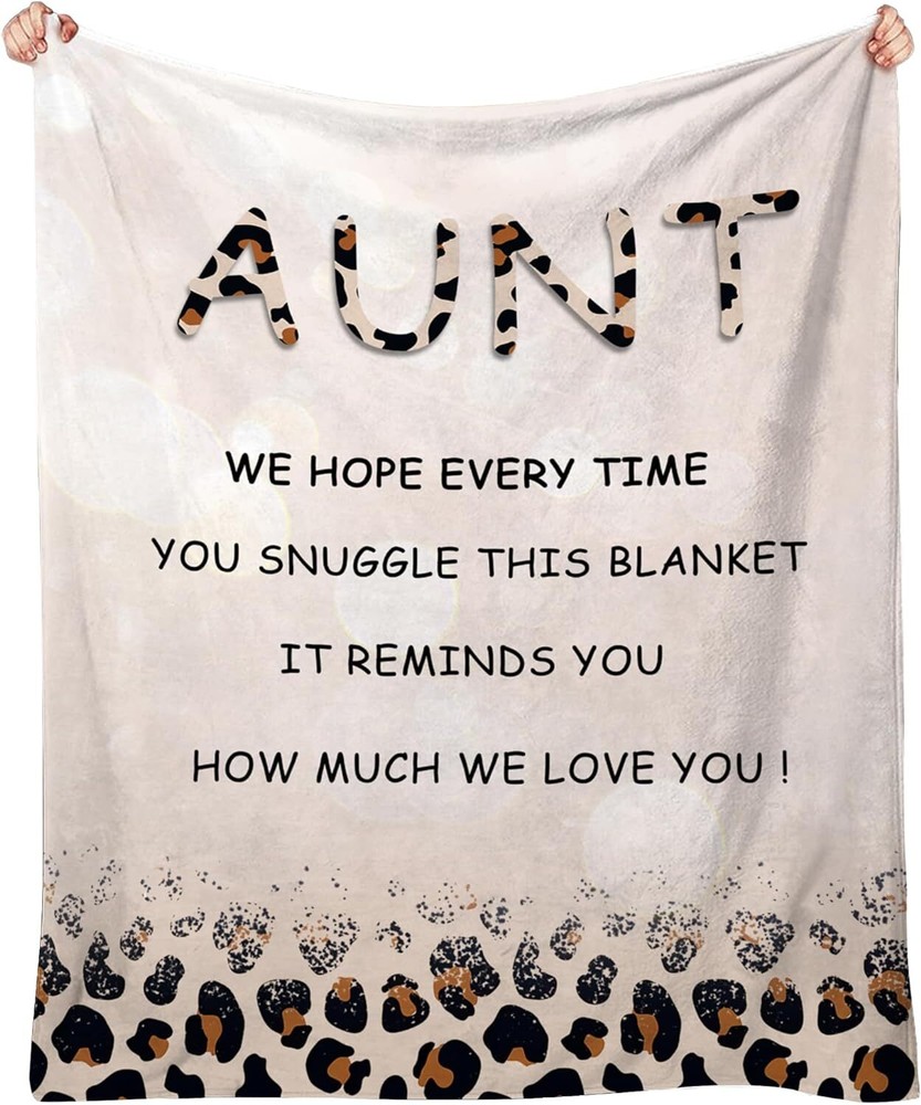 Mothers Day Aunt Gifts, Gifts from Niece, 50x60inch, Blanket-image