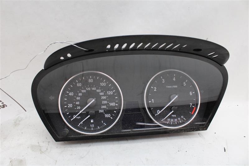 Used Speedometer Gauge fits: 2011 Bmw X5 cluster 3.0L MPH Grade A