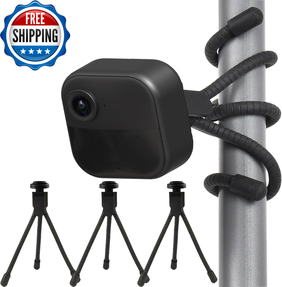 3 Pack Flexible Tripod for Blink Outdoor 3rd & 4th Gen Security Cameras