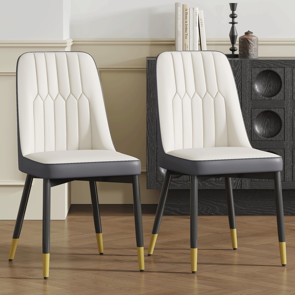 Stylish 2-Piece Elegant Dining Chair Set for Versatile Spaces