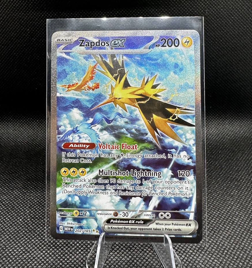 Zapdos ex - 202/165 - SV: Scarlet & Violet 151 (Mint)