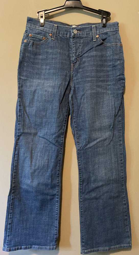 Levi's Women's Perfectly Slimming Boot Cut 512 Medium Wash Jeans Size 10 Short