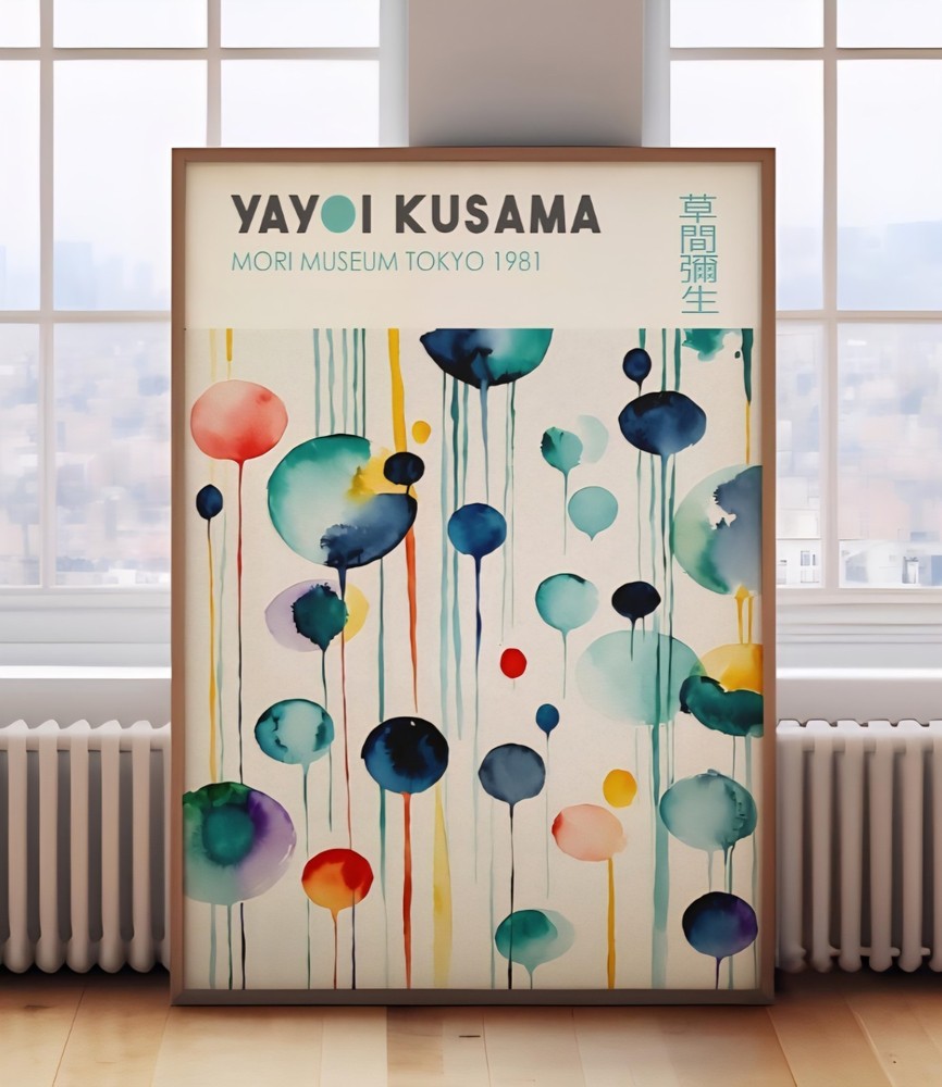 Kusama Poster 50x70cm BNWT Unframed