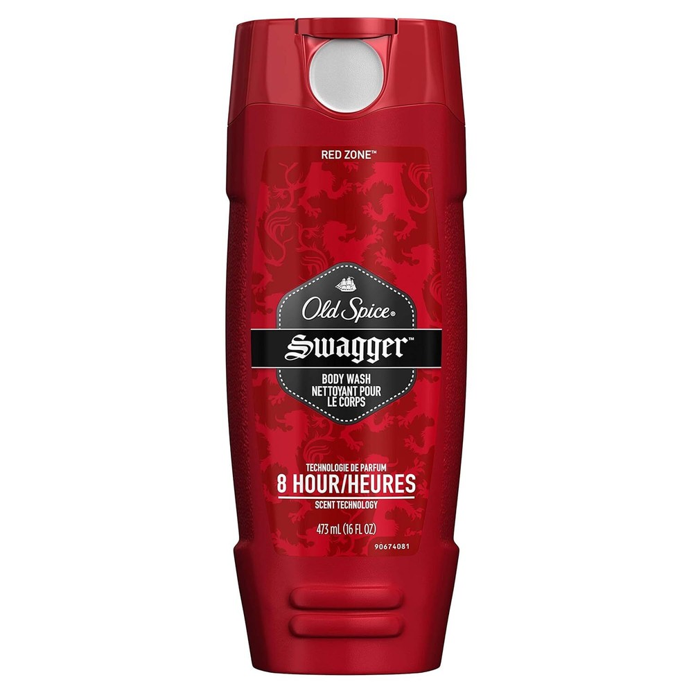 Old Spice Swagger Body Wash 3-Pack, 16-Ounce Bottles in Red Zone