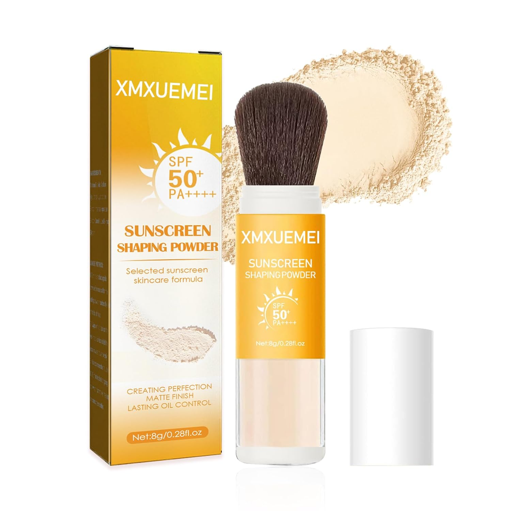 SPF 50 Mineral Sunscreen Setting Powder Translucent Finish
