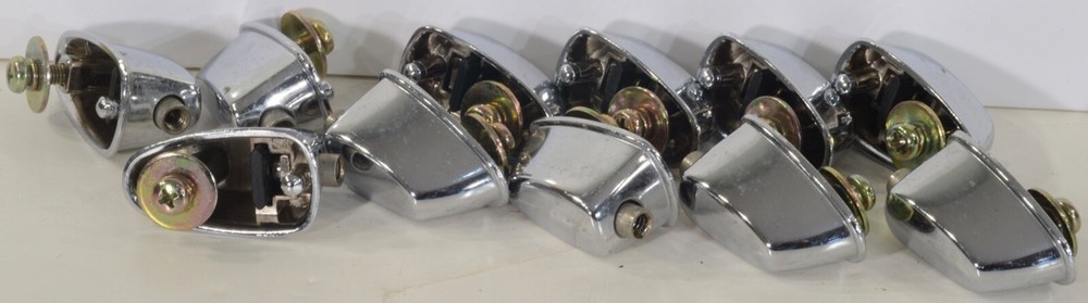 Unusual Vintage Lugs - Chrome - Lot of 11 (12)