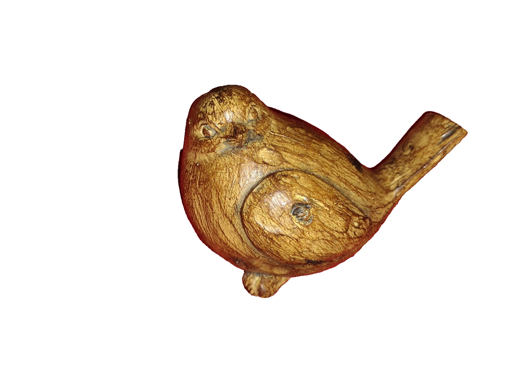 Rustic Wooden Birds from Soul Garden Collection 3.25H x 5W x 3D