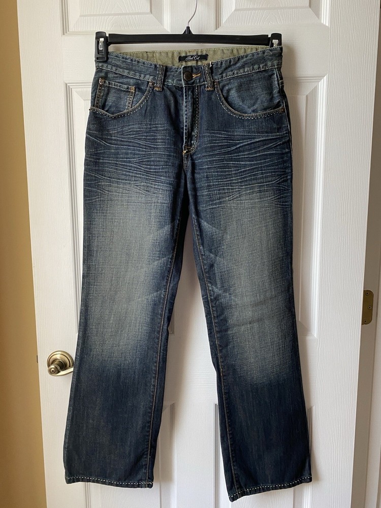 Y2K Marc Ecko Grunge Skate Hip Hop Baggy Bootcut Jeans 30x30