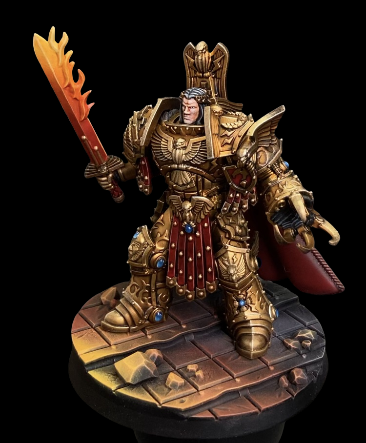 Emperor of Mankind Warhammer 40,000 pro painted Gallery Army Miniatures model