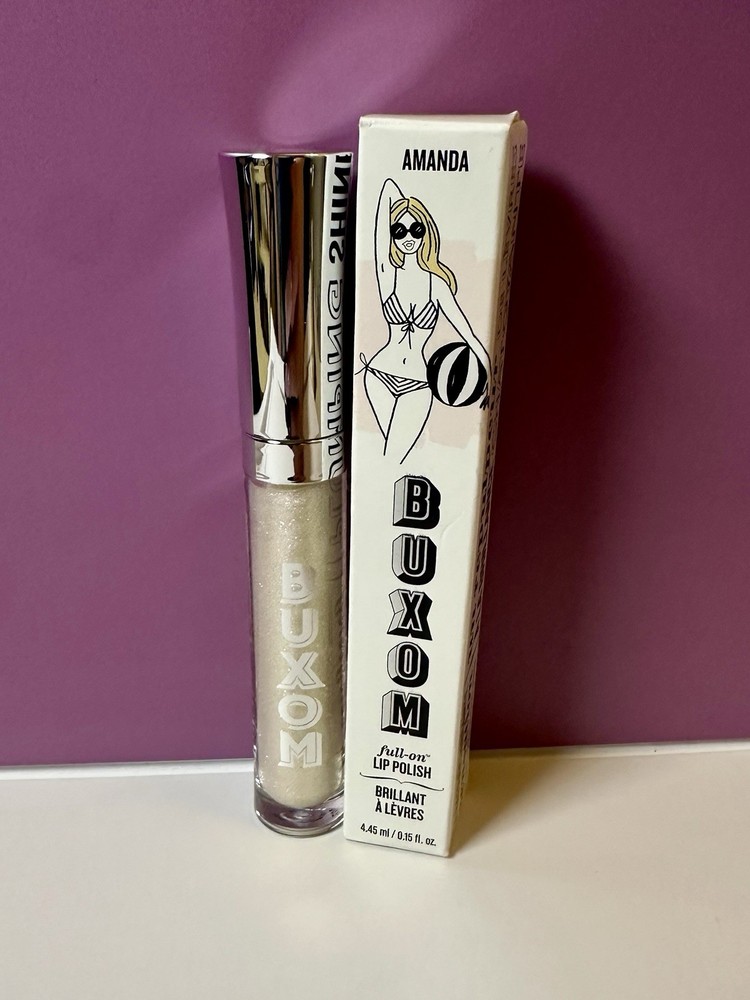 BUXOM Full-On Lip Polish Gloss in Amanda Free Shipping New in Box
