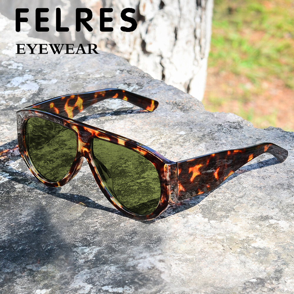 Retro UV Protection Oval Sunglasses for Men and Women Outdoor Style Glasses