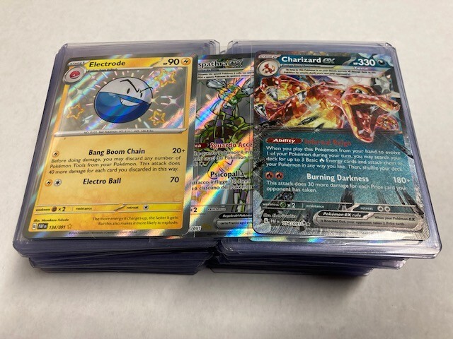 Pokemon TCG Paldean Fates Full Art EX & More - You Pick - Free Ship!