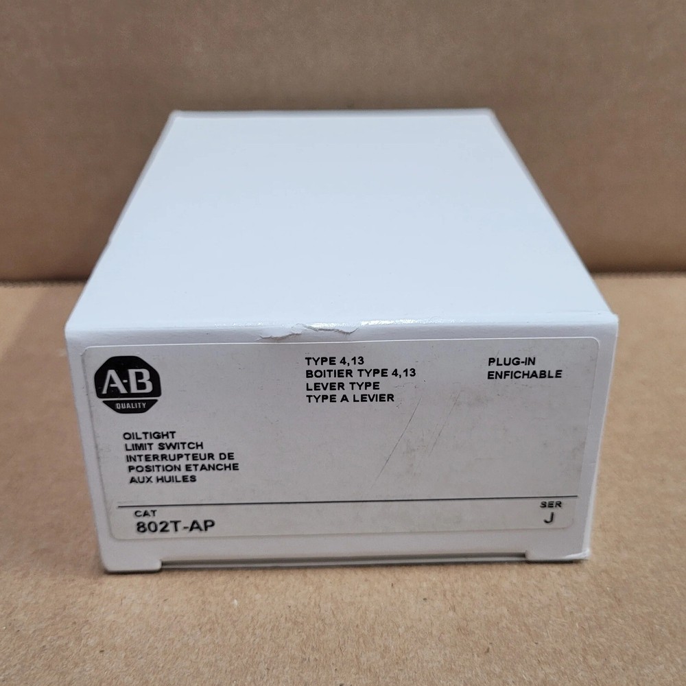 New Sealed Allen-Bradley 802T-AP Oil Tight Limit Switch 802TAP