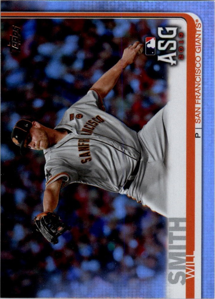 2019 Topps Update Rainbow Foil Will Smith AS #US135 Baseball Card