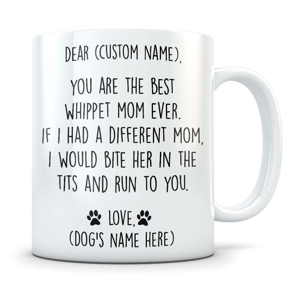 Whippet Gifts For Women Whippet Mom Whippet Gifts Whippet Mug Whippet Mom Mug