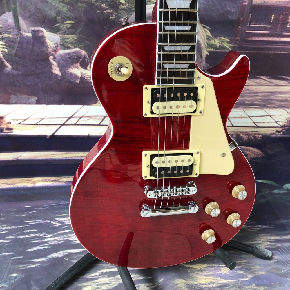 Standard LP electric guitar mahogany boby chrome hardware Limited time offer-image