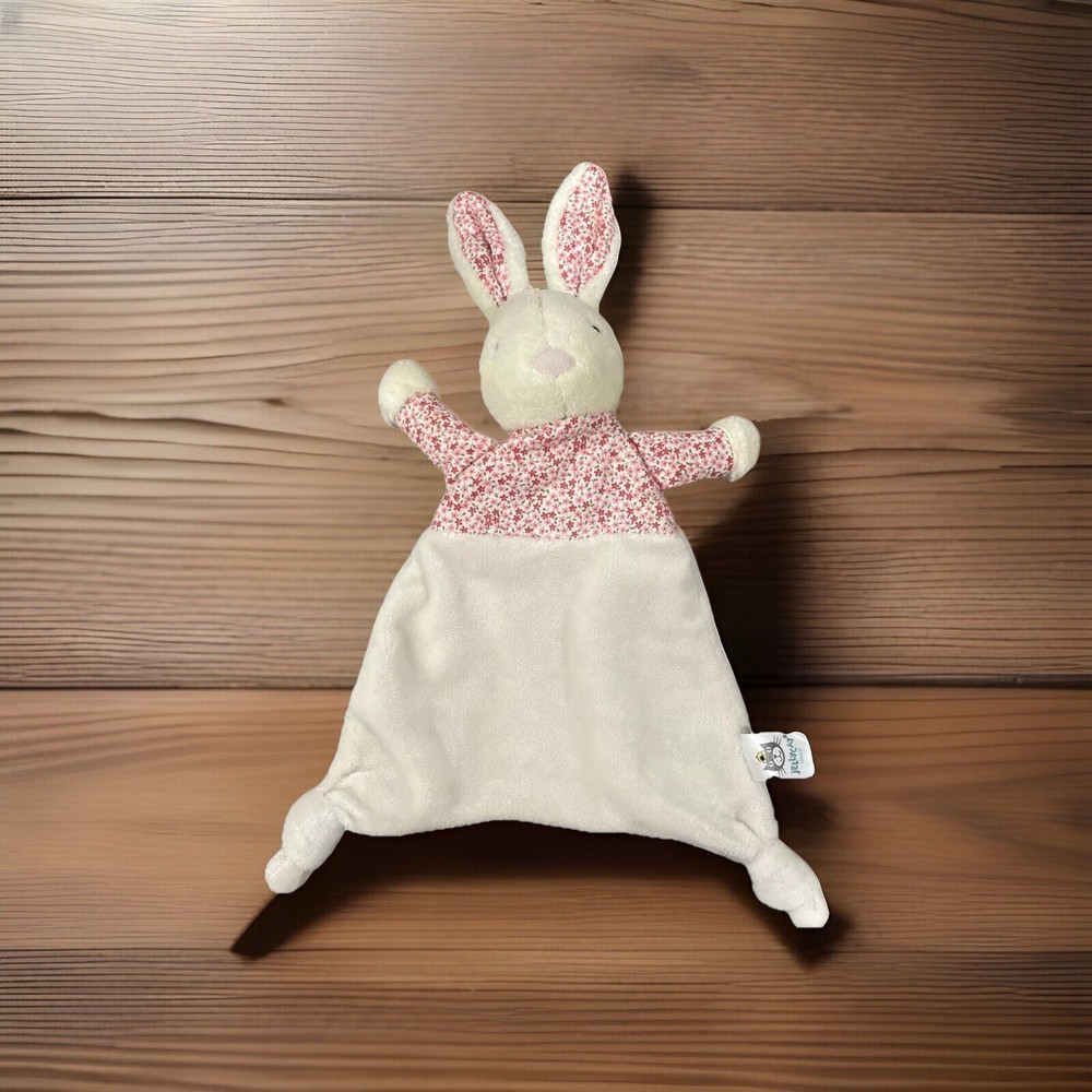 Jellycat Bunny Baby Security Soother Lovey Soft Nursery Bedding Toy NWOT