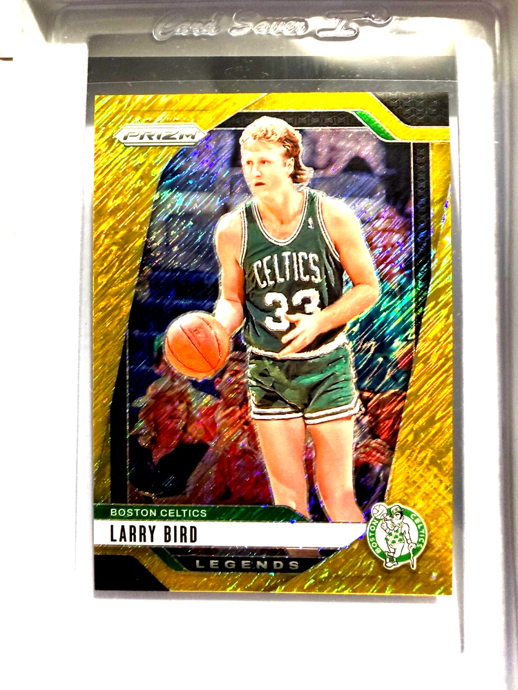 2024-25 Panini Prizm - Larry Bird #299 FOTL Gold Shimmer /10