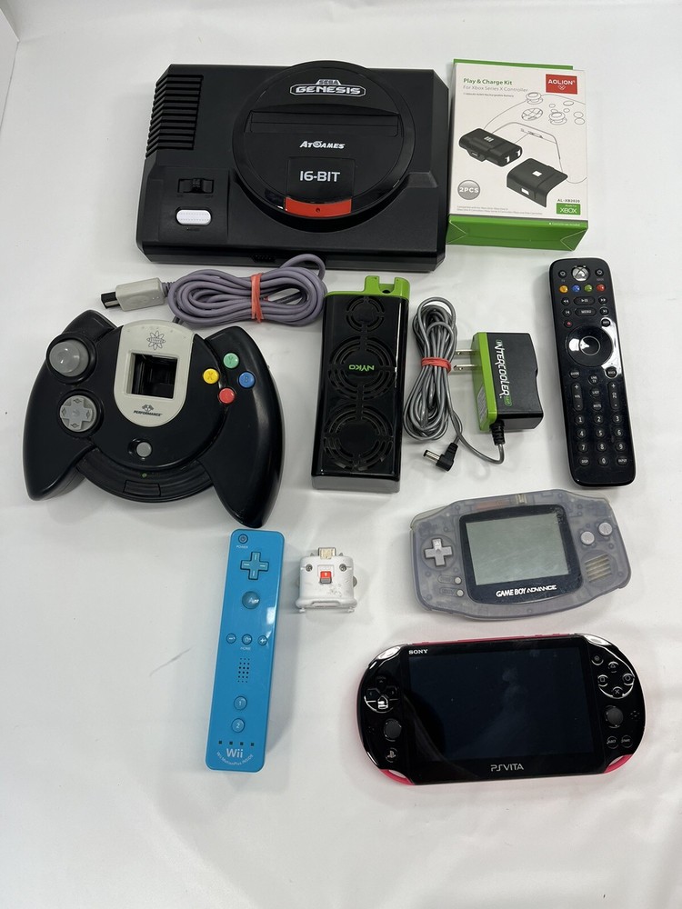 Video Game Console Controller Accessory Lot Parts Or Repair Untested