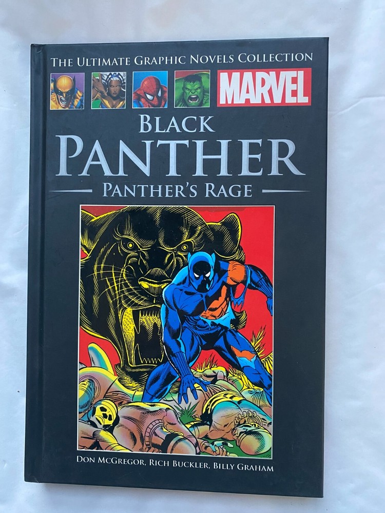 MARVEL THE ULTIMATE GRAPHIC NOVEL BLACK PANTHER PANTHER'S RAGE CLASSIC XXVIII