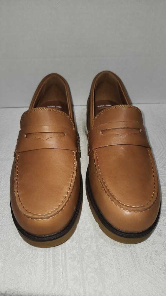 WOMEN'S SPERRY LOAFERS PLUSH STEP, CAMEL COLOR, SZ. 9