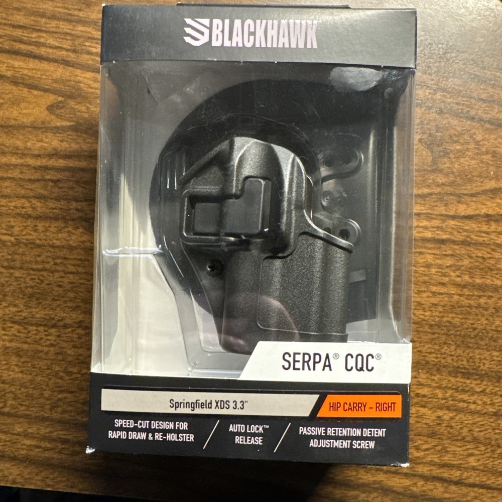 BlackHawk CQC Serpa Holster fits Springfield XDS 410565BK-R Right Handed OWB