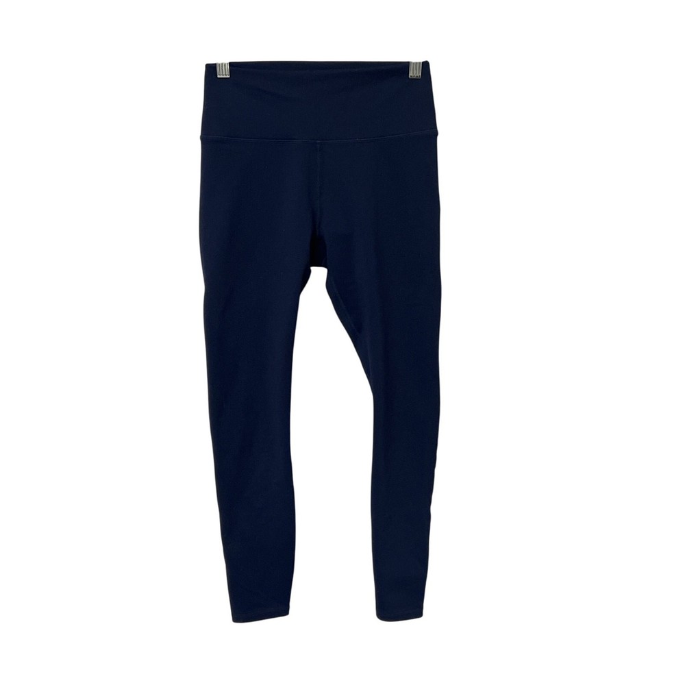 Fabletics Powerhold Navy Blue 7/8 Leggings Size S High-Waisted Workout Tights