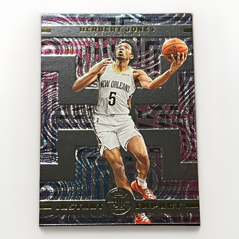 2021-22 Panini Illusions Instant Impact Herbert Jones Rookie Card #23