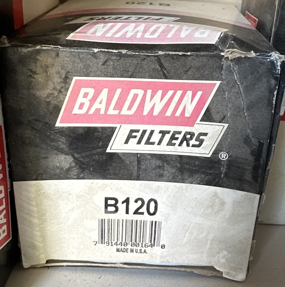 Baldwin B120 Diesel Engine Oil Filter Replacement